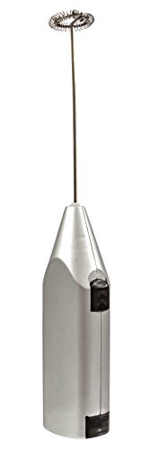 UPC 726293053782, K-Home Electric Milk Frother - Handheld Battery Operated Electric Foam Maker For Coffee, Latte, Cappuccino, Hot Chocolate, With Stainless Steel Whisk by