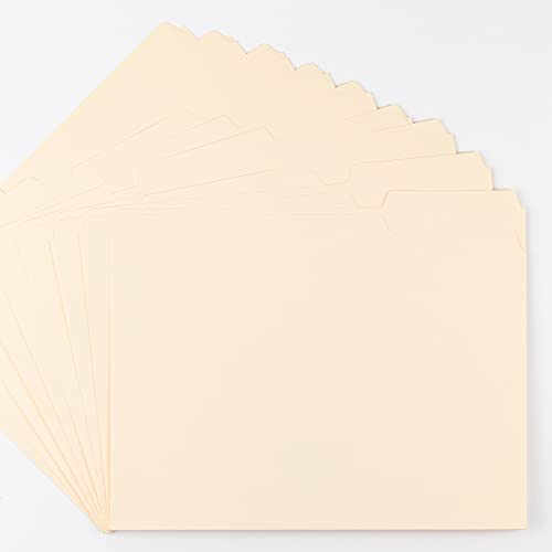 Smead Manila File Folder, 1/3Cut Tab, Letter Size, Manila, 100 per Box Pricepulse