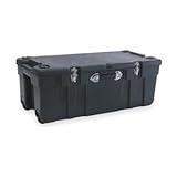 Large Mobile Storage Trunk, W 17 1/2, Blk