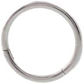 Women Earrings, kolo FINE Seamless Hinged Segment Sleeper Clicker Ring Hoop Ear Lip Nose Septum Jewelry Square Crystal Rhinestone Large Dangle Bohemian Circle Personality for Girl