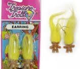 Treasure Troll Earrings Yellow