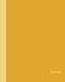Journal: Two Tone Yellow 8x10 - LINED JOURNAL - Writing journal with blank lined pages by Premise Content