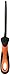 Bahco 4-183-05-2-2 Ergo 48-TPI Taper Saw File, 5-Inch