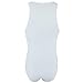 YiZYiF Men's Soft Smooth Freestyle Wrestling Singlet Bodysuit Underwear White Medium