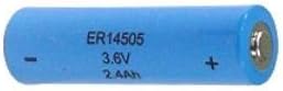 3.6 Volt Aa 2400 Mah Er14505 Primary Lithium Battery by Blue Sleeve