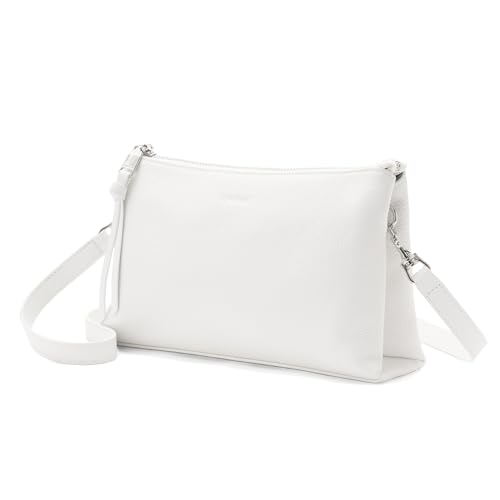 befen Genuine Leather Handbag Women's Small RFID Blocking Shoulder Bag Women's Leather Small Crossbody Bag Shoulder Bags for Women with Adjustable Shoulder Strap for Travel, Work, Shopping