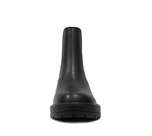 SODA-Pilot-Women-Lug-Sole-Low-Heel-Chelsea-Fashion-Ankle-Bootie-wDouble-Elastic-Gore