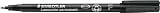 Staedtler 318 WP4 Lumocolor Permanent Pen 0.6mm Fine Assorted 4 Pack view 4