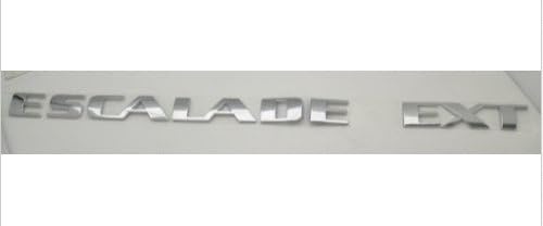 CADILLAC ESCALADE EXT EMBLEM CHROME FACTORY GM