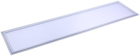 45W LED Edge-Lit Flat Panel 1x4 Ft, White Frame Troffer, Dimmable, 5000K (Daylight), 4000 Lumen, DLC Qualified and UL Listed
