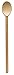 HIC Kitchen Deluxe Heavyweight French Beechwood Spoon, Made in France, 17.75-Inches