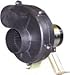 Jabsco Rule 35515-0010 Flexmount Blower - 105 CFM Black, 3''