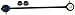 ACDelco Professional 45G0288 Front Suspension Stabilizer Bar Link