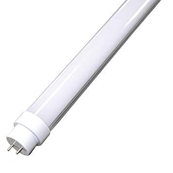 Amazon Co Jp 超高輝度 直管10w形 Led蛍光灯 消費電力5w 全光束800lm T8 T10口金 210 発光照明 乳白色カバー アルミ放熱板 豊田合成会社製ledチップ 電源内蔵 シリカゲルを注ぎ込む電源 高出力タイプ 高輝度smd搭載 エコ照明 無騒音 無チラツキ 無輻射 防虫 長寿命