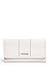 GUESS Factory Women's Ware Patent Logo Slim Snap Button Closure Trifold Wallet