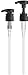 Bar5F 2 Pumps For Purology Shampoo/Conditioner Bottles