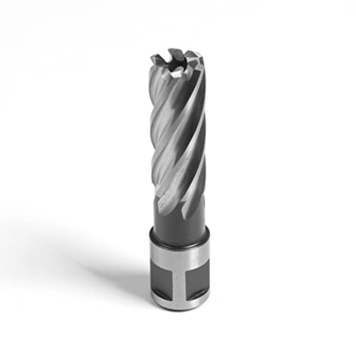 Evolution Power Tools Long Series Broaching Cutter For Magnetic Drill Universal Fitting Mag Drilling Bit 50mm Length x 14 mm Diameter, Silber