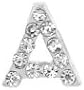 iPops Single Pack Letter Silver A Fitbit/Apple Watch Band Charm