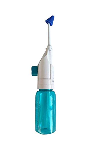 Easyinsmile Power Dental Flossers Water Floss Oral Irrigator Air Floss Tooth Pick Dental Care for Teeth Whitening and Braces Cleaning (Blue)