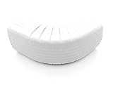 EAGLE 1 White Painted Aluminum Gutter A & B Elbows