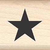 Stamps by Impression Star Rubber Stamp (&frac12;)