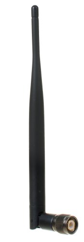 AIR802 Dipole - Rubber Duck Antenna for 824 to 960 and 1710 to 2170 MHz with 3 dBi Gain for Cellular TNC Connector