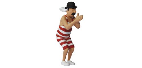 Collection figurine Tintin Thomson in swimsuit 6cm Moulinsart 42484 (2011)