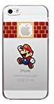 PBYE iphone 6 4.7'' Super Mario Bros. Game Brothers Playing Apple Logo Hard PC Back Case Cover for Apple iPhone 6 4.7'' Best Xmas Gift for Boy