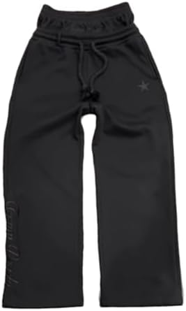 Amazon.com: Mens Y2K Hip-Hop Sweatpants Drawstring Embroidery 