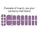 Jamberry Nails - Let It Snow (Half Sheet)Holiday Wrap