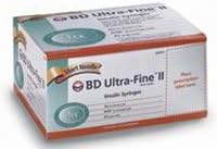 BD Insulin Syringe 1cc w/Needle 31G x 5/16" Ultra-Fine Short