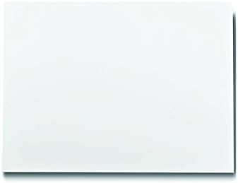 25 Dry Erase Magnetic Shelf Labels 3" x 4" - White - 30 mil
