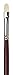 da Vinci Hog Bristle Series 7467 Oil Painting Brush, Filbert Short-Length with Maroon Lacquered Handle, Size 8 (7467-8)