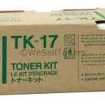 Image of Kyocera TK-17 FS-1000 FS-1010 FS-1050 Toner Cartridge (Black) in Retail Packaging