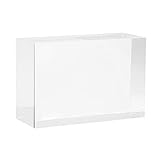 Elitnus Clear Solid Acrylic Block - 6" x 4" x