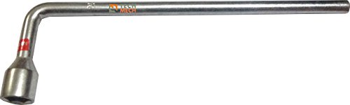 Tech Mech TS710222 Wheel Spanner L Type Chrome 21 MM Tech Mech TS710222 Wheel Spanner L Type Chrome 21 MM