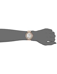 Anne Klein AK   3126BMRG - Reloj de pulsera para mujer con cristales de Swarovski, tono oro rosa