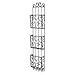 Cheap-Chic Decor Bella Tuscan Wrought Iron 3-Tier Wall Mounted Mail Holder with Key Hooks