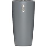 MiiR Tumbler, 16oz Insulated Stainless Steel with Press Fit Slide Lid – Splash Proof Design, Holds Hot & Cold Beverages, Stylish & Functional Cup Holder Compatible