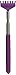 Docooler Telescopic Back Scratcher Massager Metal Compact Extendable 5 Section 16.5-50cm, 20-68cm (20-68cm, Purple)
