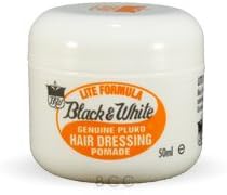 Black & White Genuine Hair Dressing Pomade Lite Formula 50Ml