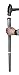 3ft Tall (1 Post) Fence Finishing Post For WamBam Newport No Dig White Picket Fence, Easy Install Outdoor Fence for Backyard or Patio, Outdoor Fencing, No Dig Fence Panels, ZP19003