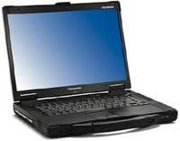 Refurbished semi ruggardised Panasonic Toughbook CF-52 DUAL CORE Core 2 duo 1.8GHz semi ruggardised laptop. 2GB of RAM, 80GB Hard drive, WIFI, DVD-RW drive, RS232 serial port, 15.4" Widescreen display, Windows XP Professional, 4 x USB ports, etc. Comes with 2 year warranty.