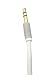 Solo 3 Cable Replacement Studio 3 Wire Parts Microphone Cord Compatible With Solo3/Solo 2/Studio3/Studio 2/Solo Pro/Mixr/Solo HD/Executive/Pill Wireless Over Ear Headphones -1.4M/4.6ft（Black） (White)
