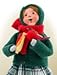 Byers' Choice Family with Cardinals Girl Caroler Figurine #111G from The Specialty Families Collection