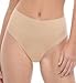 commando Women's Solid High-Rise Thong HRT01 True Nude Large/X-Large