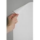 Silicon Valley Startup Supplies (High Quality Whiteboard Surface) Peel and Stick Wall Decal (Always Erases) Large Sticker (2ft x 6.5ft Cut to Size) Great for Lessons, Messages Ideas Brainstorming Etc