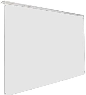 Whtitelight TV Shield Safety Glass/Screen Guard Protector for 40 Inch LED/LCD/3D/PLASMA Television (Crystal Clear)