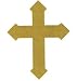 Perforated Cross Tanning Stickers, Roll of 1000