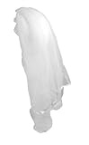 Lace Party Veil, White